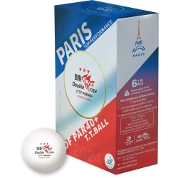 Pack de 6 balles JO Paris Double Fish